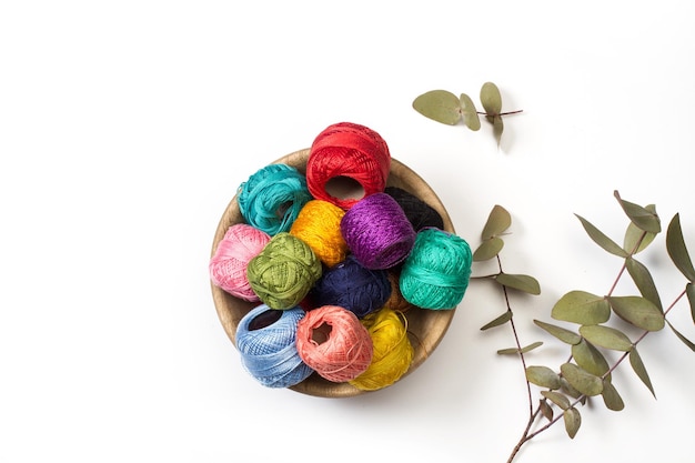 zbiór kolorowych mulin